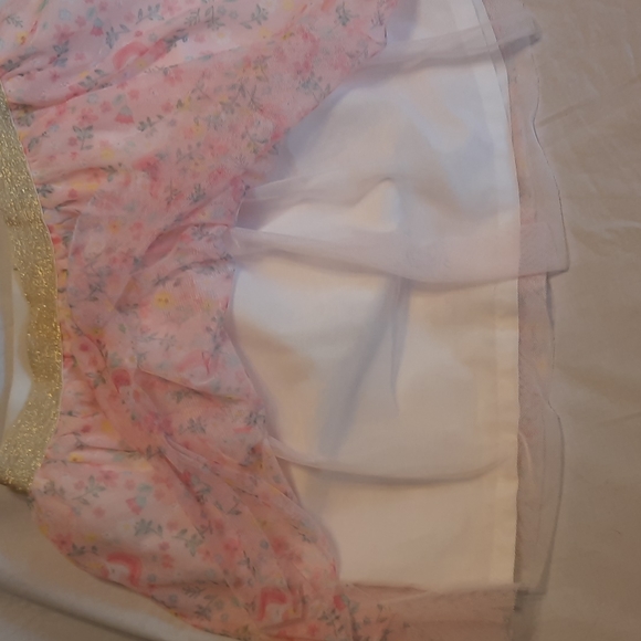 Carters and Gap skirt and tee. Pink and light blue size 8 girls. - Picture 3 of 5